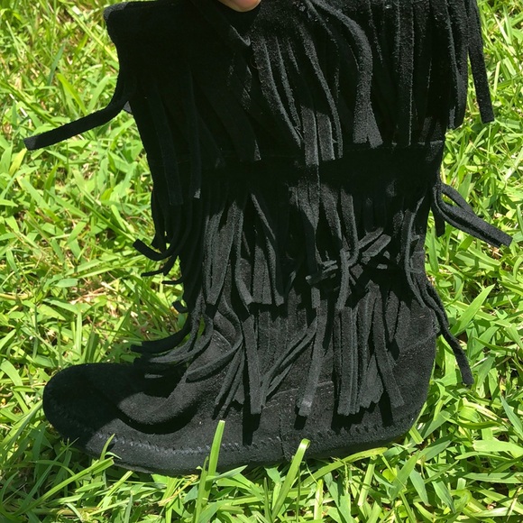 Fringe boot - Picture 2 of 5